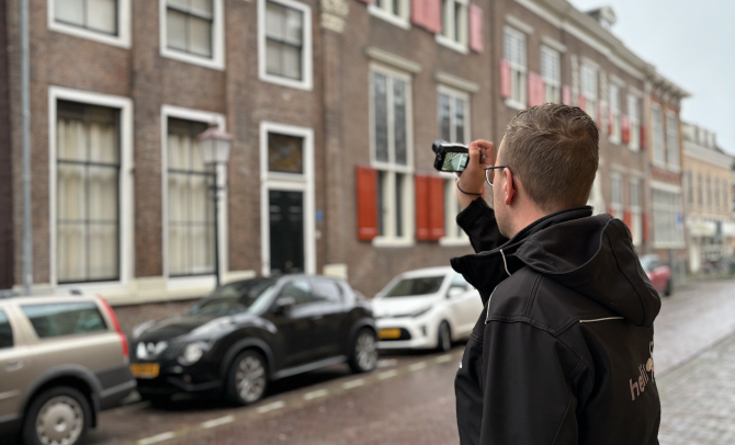 Foto's maken van de buitenkant